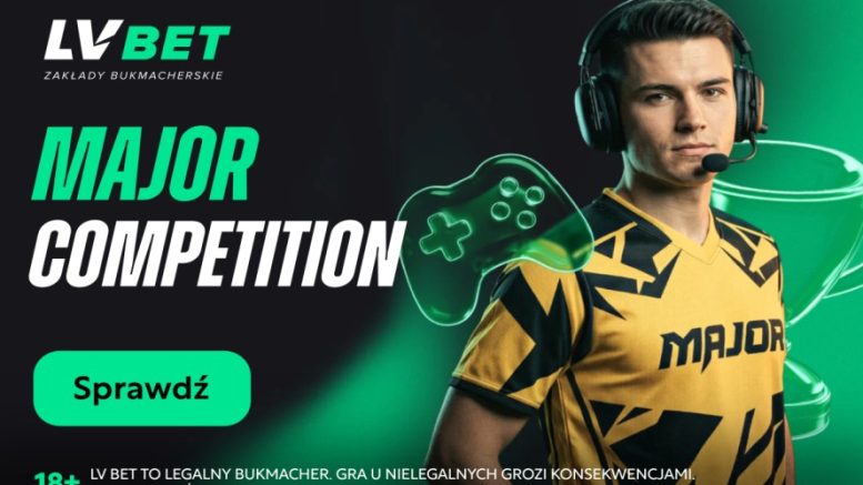 MAJOR COMPETITION to promocja LVBET związana z zakładami na wybrane wydarzenia esportowe. Nie każdy kupon dostępny u organizatora będzie jednak uwzględniony w klasyfikacji. Znaczenie mają zarówno gry wskazane w regulaminie, jak i sposób zbudowania zakładu.